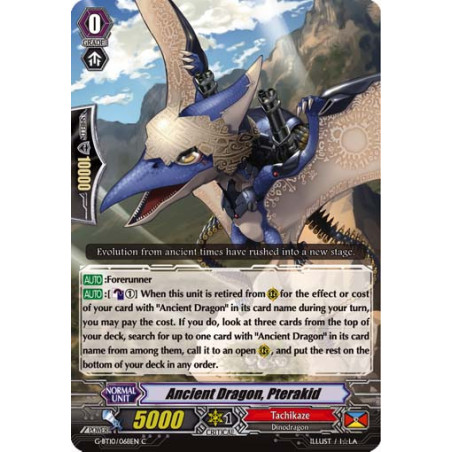 Vanguard_TCG_card_G-BT10_068EN_C_Ancient_Dragon_Pterakid_Raging_Clash_of_the_Blade_Fangs