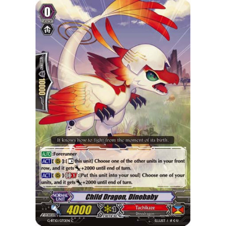 Vanguard_TCG_card_G-BT10_070EN_C_Child_Dragon_Dinobaby_Raging_Clash_of_the_Blade_Fangs