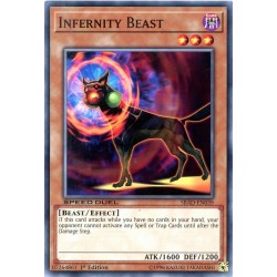 YGO SBAD-EN039 Infernity Beast