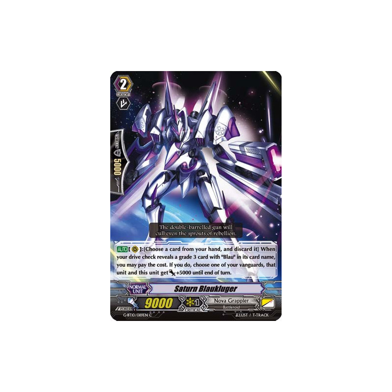 Vanguard_TCG_card_G-BT10_089EN_C_Saturn_Blaukluger_Raging_Clash_of_the_Blade_Fangs