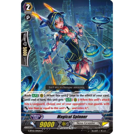 Vanguard_TCG_card_G-BT10_091EN_C_Magical_Spinner_Raging_Clash_of_the_Blade_Fangs