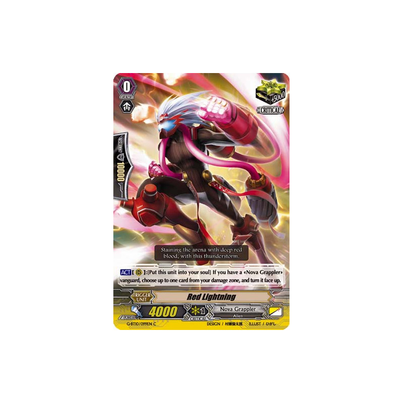 Vanguard_TCG_card_G-BT10_099EN_C_Red_Lightning_Raging_Clash_of_the_Blade_Fangs