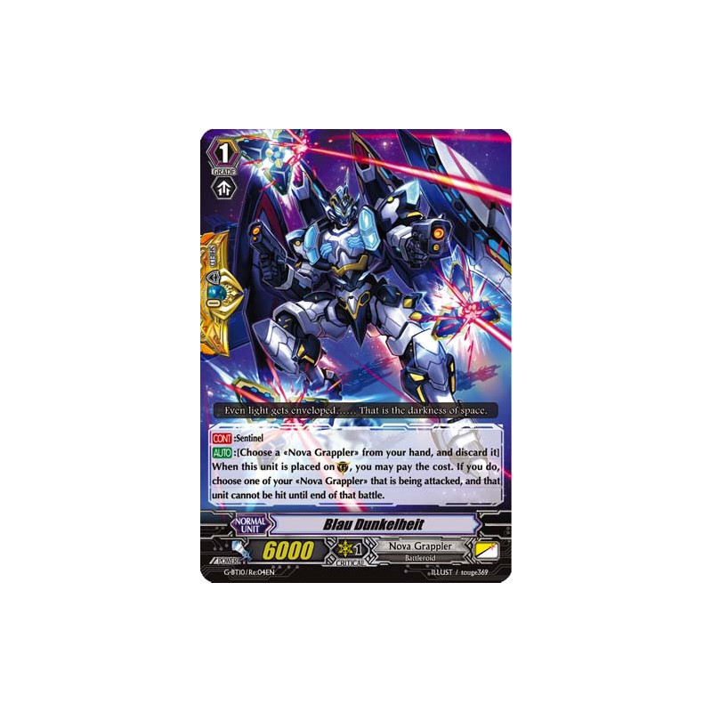 Vanguard_TCG_card_G-BT10_Re04EN_Re_Blau_Dunkelheit_Raging_Clash_of_the_Blade_Fangs