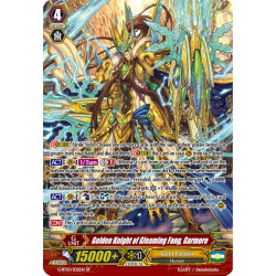 Vanguard_TCG_card_G-BT10_S02EN_SP_Golden_Knight_of_Gleaming_Fang_Garmore_Raging_Clash_of_the_Blade_Fangs
