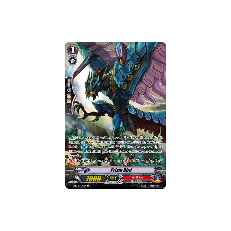 Vanguard_TCG_card_G-BT10_S14EN_SP_Prism_Bird_Raging_Clash_of_the_Blade_Fangs