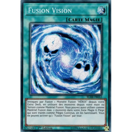1st Edition Near Mint Secret Rare Vision Fusion BLHR-EN012 