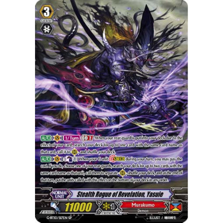Vanguard_TCG_card_G-BT10_S17EN_SP_Stealth_Rogue_of_Revelation_Yasuie_Raging_Clash_of_the_Blade_Fangs