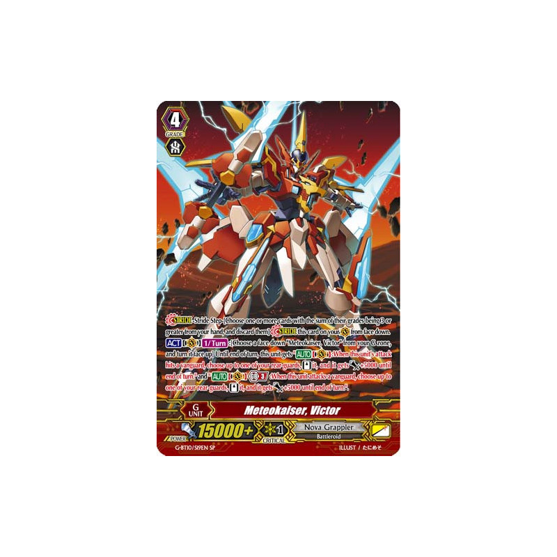 Vanguard_TCG_card_G-BT10_S19EN_SP_Meteokaiser_Victor_Raging_Clash_of_the_Blade_Fangs