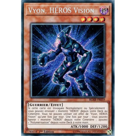 Ultra Rare, 1. edition Yu-Gi-Oh Dupo-DE053 Visions-Hero vyon NM 