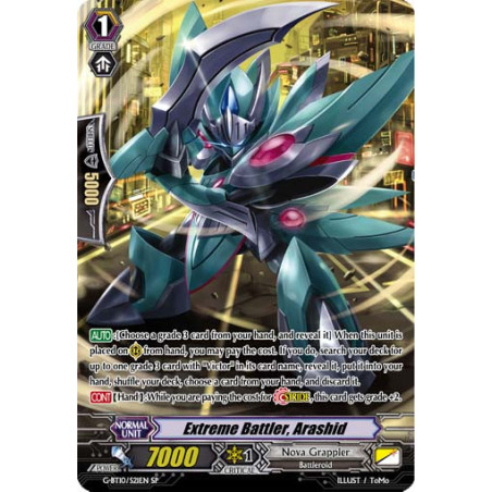 Vanguard_TCG_card_G-BT10_S21EN_SP_Extreme_Battler_Arashid_Raging_Clash_of_the_Blade_Fangs