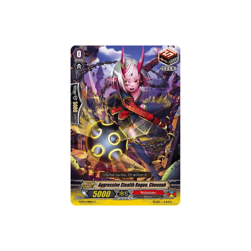 Vanguard_TCG_card_G-BT11_081EN_C_Aggressive_Stealth_Rogue_Cheenah_Demonic_Advent