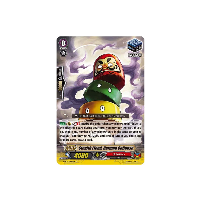 Vanguard_TCG_card_G-BT11_083EN_C_Stealth_Fiend_Daruma_Collapse_Demonic_Advent