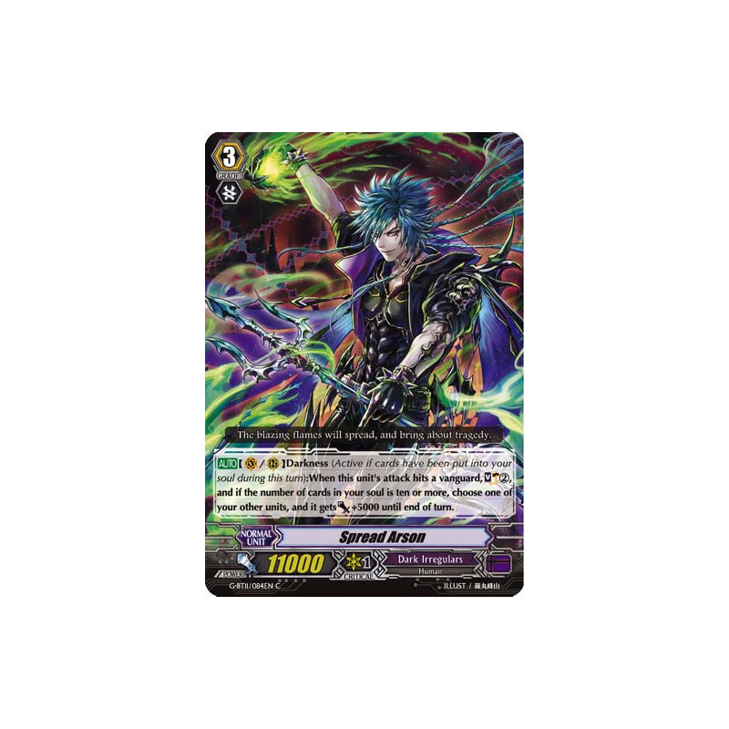 Vanguard_TCG_card_G-BT11_084EN_C_Spread_Arson_Demonic_Advent