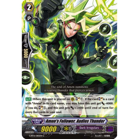 Vanguard_TCG_card_G-BT11_085EN_C_Amon_s_Follower_Audios_Thunder_Demonic_Advent
