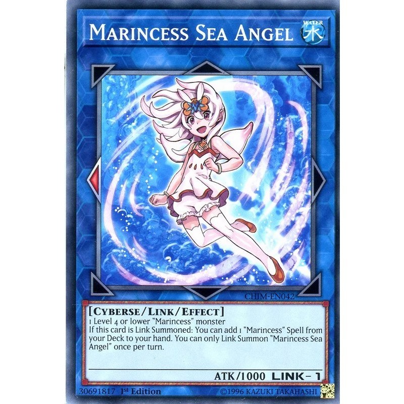 CHIM-EN042 Marincess Sea Angel1st EditionCommon CardYuGiOh Chaos Impact