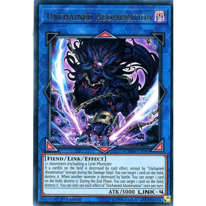 CHIM-EN045 Unchained Abomination Chaos Impact - Card Yu-gi-oh