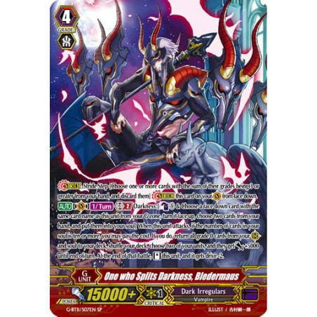 Vanguard_TCG_card_G-BT11_S07EN_SP_One_who_Splits_Darkness_Bledermaus_Demonic_Advent