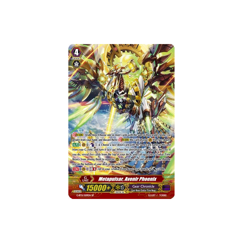 Vanguard_TCG_card_G-BT11_S09EN_SP_Metapulsar_Avenir_Phoenix_Demonic_Advent