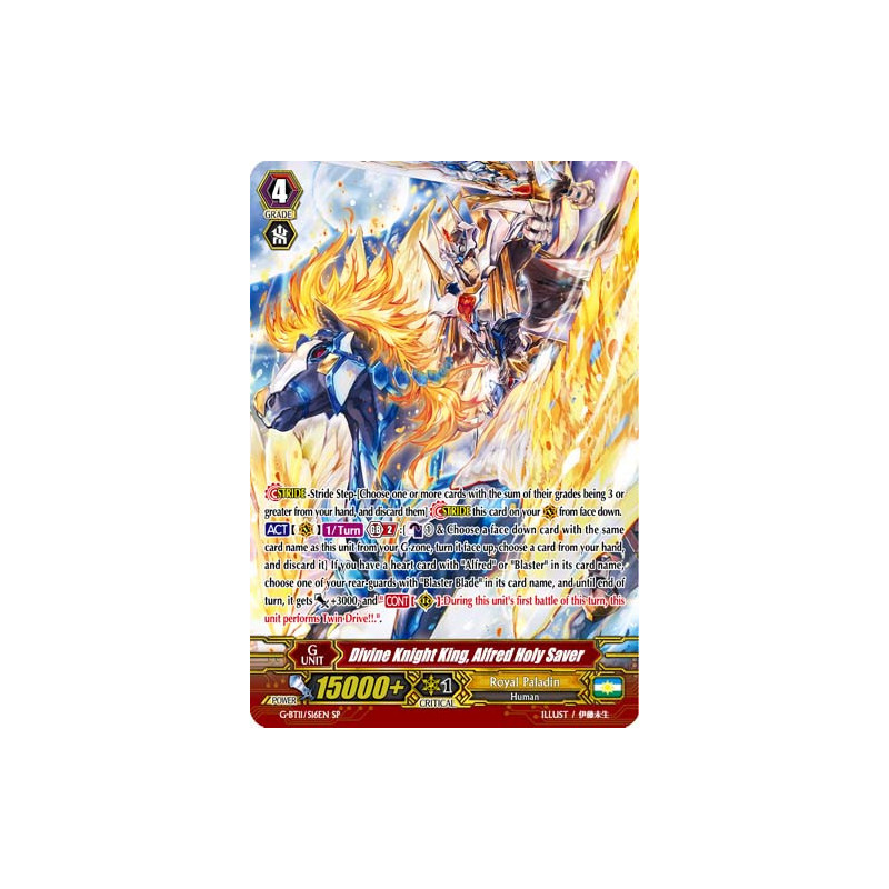 Vanguard_TCG_card_G-BT11_S16EN_SP_Divine_Knight_King_Alfred_Holy_Saver_Demonic_Advent