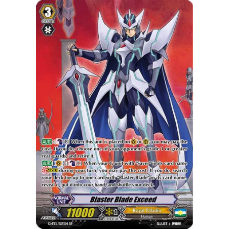 Vanguard_TCG_card_G-BT11_S17EN_SP_Blaster_Blade_Exceed_Demonic_Advent