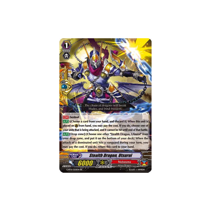 Vanguard_TCG_card_G-BT11_020EN_RR_Stealth_Dragon_Utsuroi_Demonic_Advent