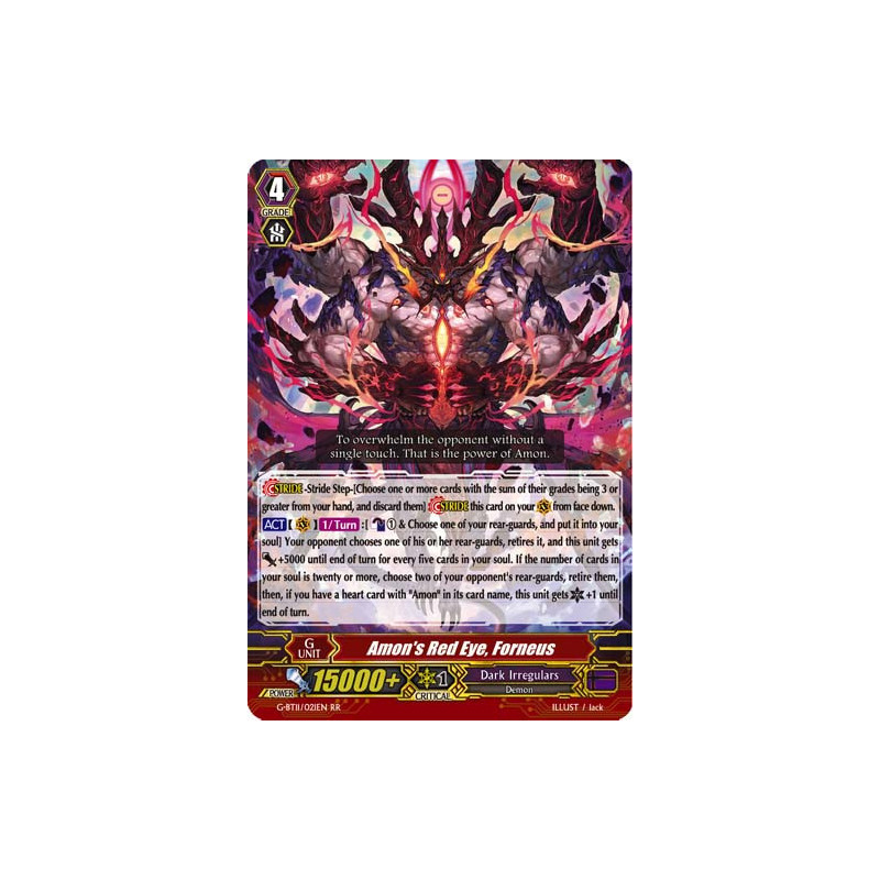 Vanguard_TCG_card_G-BT11_021EN_RR_Amon_s_Red_Eye_Forneus_Demonic_Advent