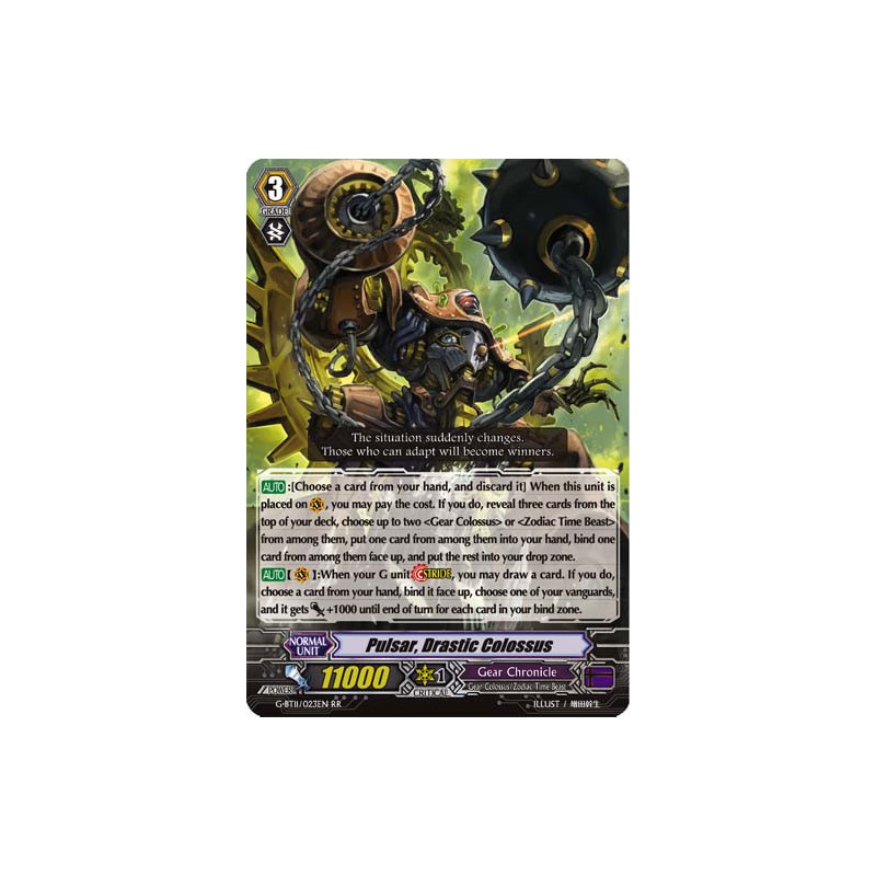 Vanguard_TCG_card_G-BT11_023EN_R_Pulsar_Drastic_Colossus_Demonic_Advent