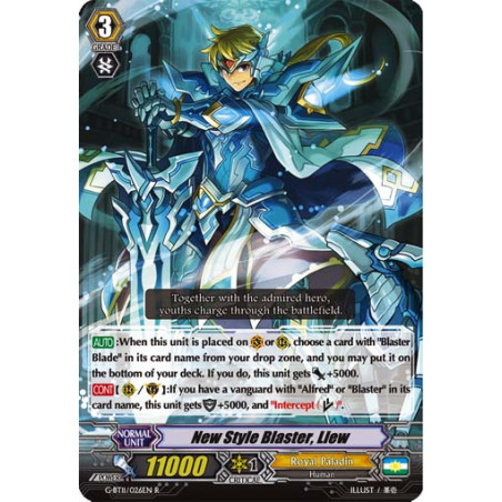 Vanguard_TCG_card_G-BT11_026EN_R_New_Style_Blaster_Llew_Demonic_Advent