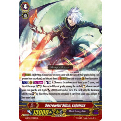 Vanguard_TCG_card_G-BT11_038EN_R_Sorrowful_Slice_Lujairus_Demonic_Advent