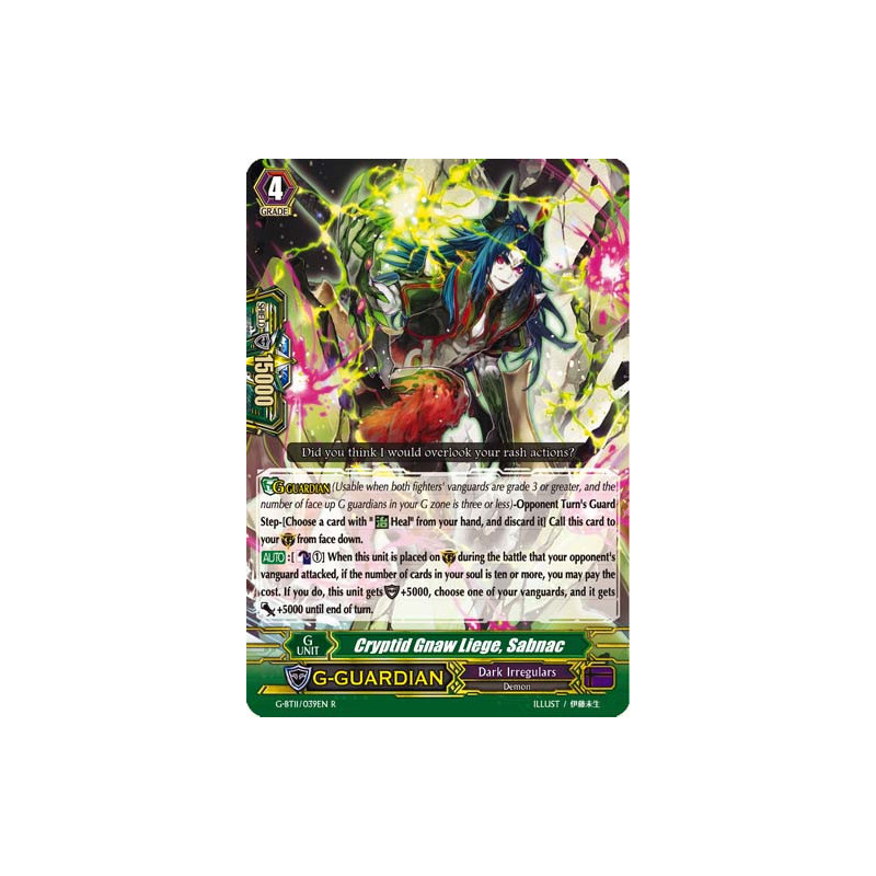 Vanguard_TCG_card_G-BT11_039EN_R_Cryptid_Gnaw_Liege_Sabnac_Demonic_Advent