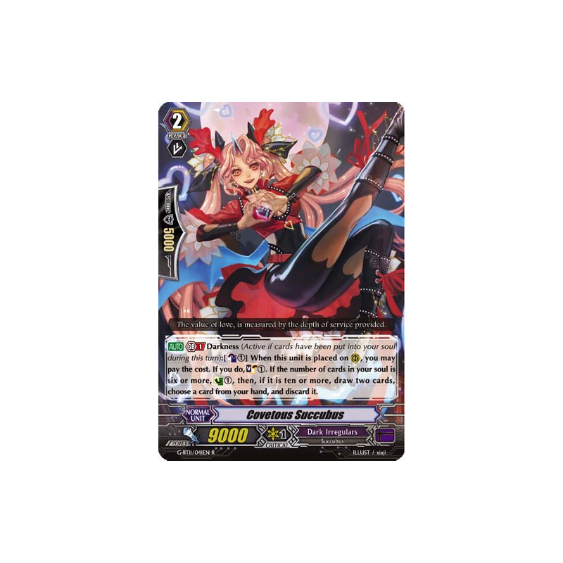 Vanguard_TCG_card_G-BT11_041EN_R_Covetous_Succubus_Demonic_Advent