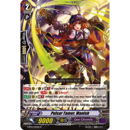 Vanguard_TCG_card_G-BT11_045EN_C_Pulsar_Tamer_Manish_Demonic_Advent
