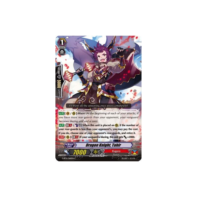Vanguard_TCG_card_G-BT11_068EN_C_Dragon_Knight_Tahir_Demonic_Advent