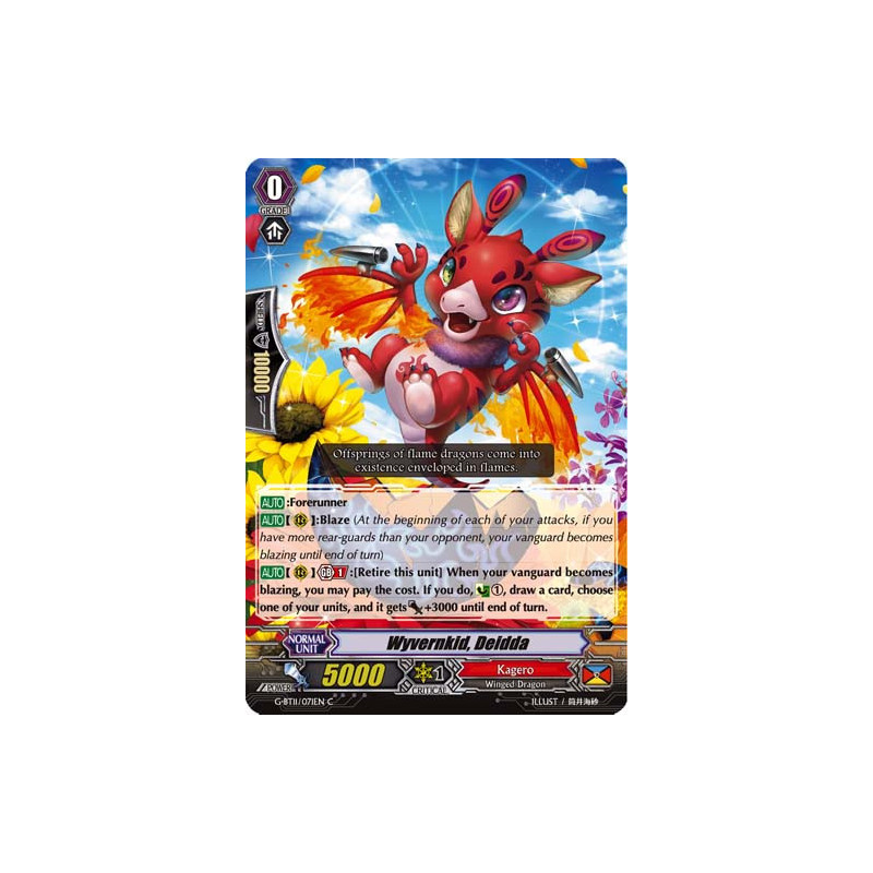 Vanguard_TCG_card_G-BT11_071EN_C_Wyvernkid_Deidda_Demonic_Advent