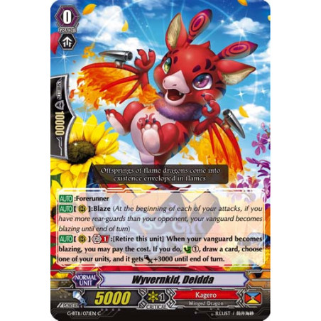 Vanguard_TCG_card_G-BT11_071EN_C_Wyvernkid_Deidda_Demonic_Advent