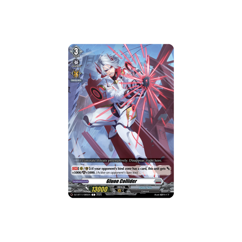 Vanguard_TCG_card_DZ-BT11_085EN_C_Gluon_Collider_Symphony_of_Might_Bloom