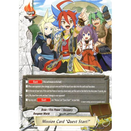 BFE S-BT06 S-PR/094EN PR Mission Card "Quest start !"