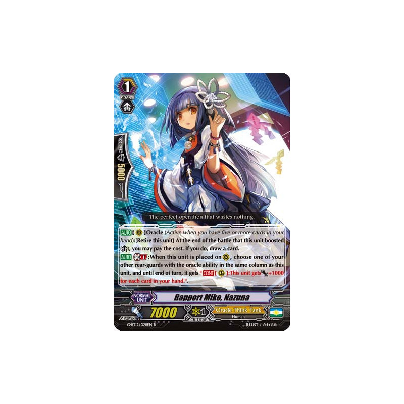 Vanguard_TCG_card_G-BT12_028EN_R_Rapport_Miko_Nazuna_Dragon_King_s_Awakening
