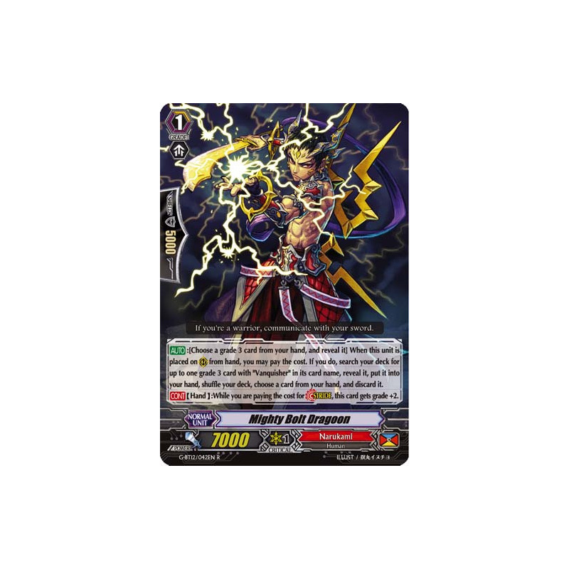 Vanguard_TCG_card_G-BT12_042EN_R_Mighty_Bolt_Dragoon_Dragon_King_s_Awakening