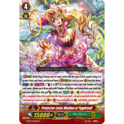 Vanguard_TCG_card_G-BT12_045EN_C_Protector_Lotus_Maiden_of_Yggdrasil_Dragon_King_s_Awakening