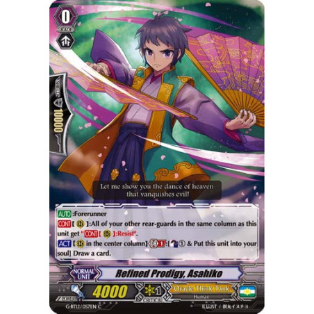 Vanguard_TCG_card_G-BT12_057EN_C_Refined_Prodigy_Asahiko_Dragon_King_s_Awakening