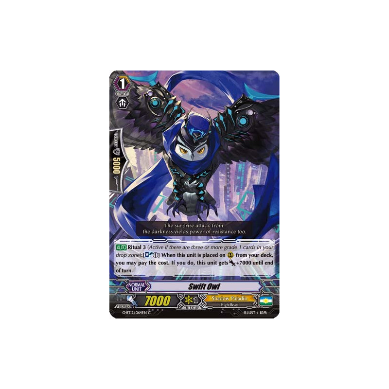 Vanguard_TCG_card_G-BT12_064EN_C_Swift_Owl_Dragon_King_s_Awakening