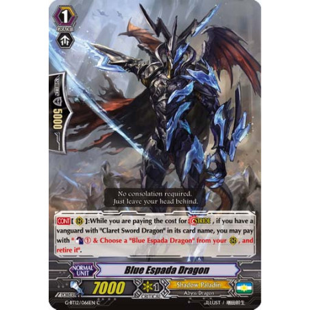 Vanguard_TCG_card_G-BT12_066EN_C_Blue_Espada_Dragon_Dragon_King_s_Awakening