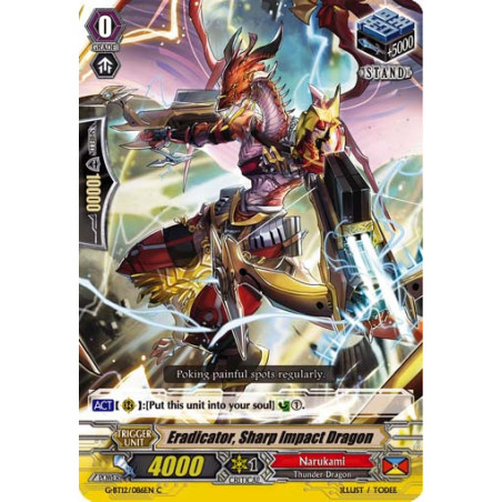 Vanguard_TCG_card_G-BT12_086EN_C_Eradicator_Sharp_Impact_Dragon_Dragon_King_s_Awakening