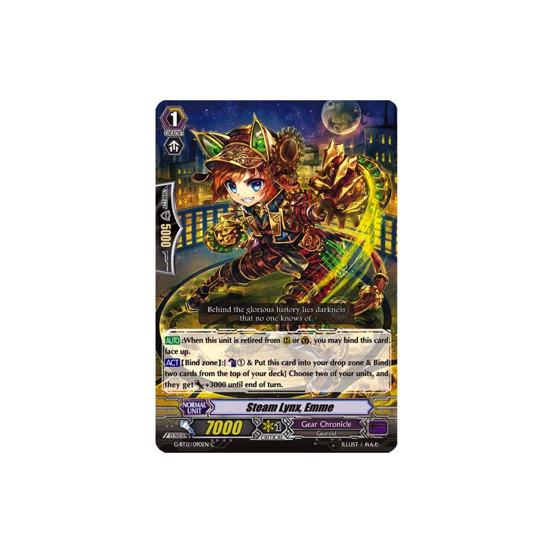 Vanguard_TCG_card_G-BT12_090EN_C_Steam_Lynx_Emme_Dragon_King_s_Awakening