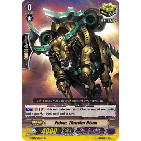 Vanguard_TCG_card_G-BT12_093EN_C_Pulsar_Thruster_Bison_Dragon_King_s_Awakening