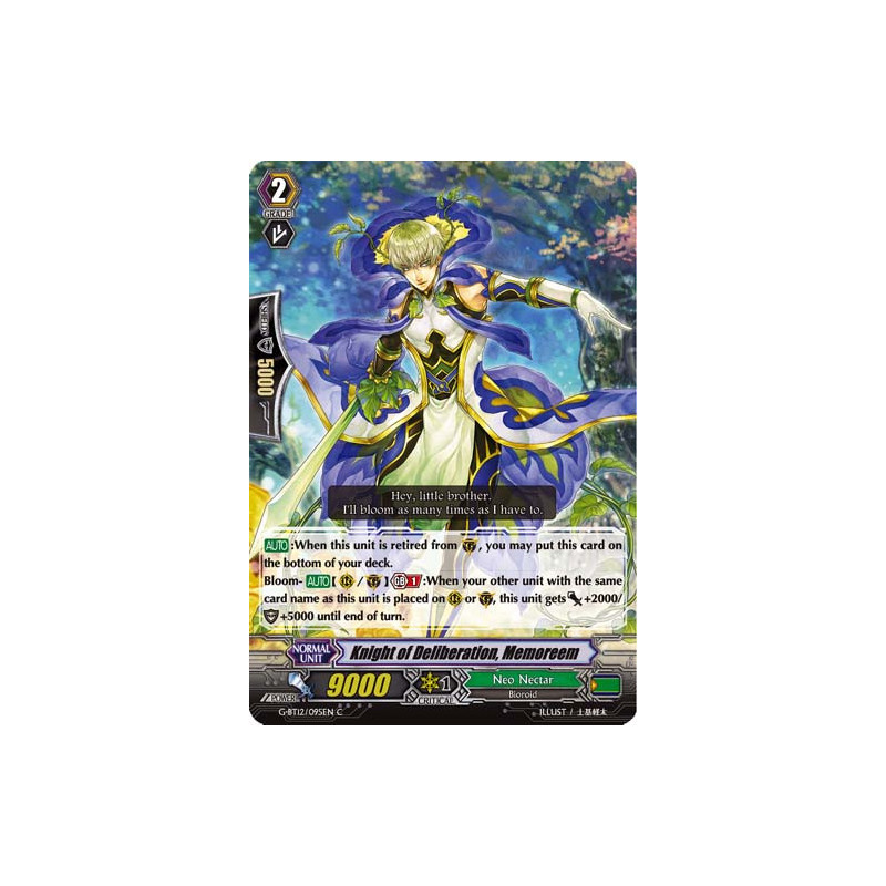 Vanguard_TCG_card_G-BT12_095EN_C_Knight_of_Deliberation_Memoreem_Dragon_King_s_Awakening