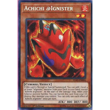 YGO IGAS-EN004 Achichi @Ignister