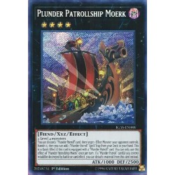 Plunder Patrollship Moerk  IGAS-EN088  Secret Rare        1st NM Yugioh
