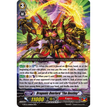 Vanguard_TCG_card_G-BT13_008EN_RRR_Dragonic_Overlord_The_Destiny_Ultimate_Stride